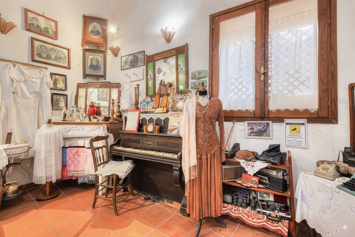 Interno di una stanza vintage
